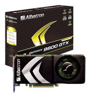 Albatron GeForce 9800 GTX 650 Mhz PCI-E 2.0
