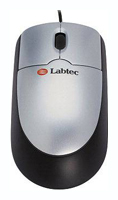 Labtec Optical Mouse LB1734 Silver-Black USB