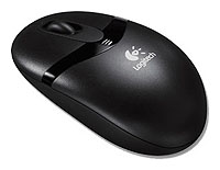 Logitech Cordless Optical Mouse Black USB+PS/2