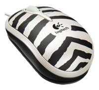 Logitech Zebra Mouse USB