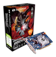 ECS GeForce 9500 GT 550 Mhz PCI-E 2.0