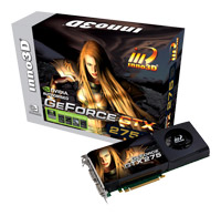 InnoVISION GeForce GTX 275 670 Mhz PCI-E 2.0