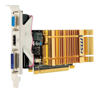 MSI GeForce 210 589 Mhz PCI-E 2.0 512 Mb