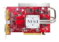 MSI Radeon HD 2600 Pro 600 Mhz AGP