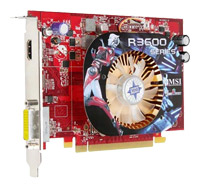 MSI Radeon HD 3650 725 Mhz PCI-E 2.0