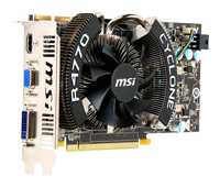 MSI Radeon HD 4770 750 Mhz PCI-E 2.0