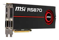 MSI Radeon HD 5870 850 Mhz PCI-E 2.1