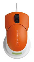 Elecom M-BPAUP2RDR Orange USB+PS/2