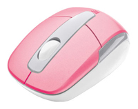 Trust Wireless Mini Travel Mouse Pink USB