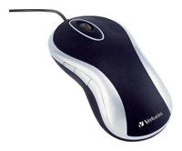 Verbatim Optical Desktop mouse Black-Silver USB