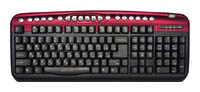 Oklick 330 M Multimedia Keyboard Black USB+PS/2