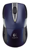 Logitech Wireless Mouse M525 Blue-Black USB