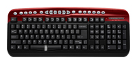 EzKEY EZ-9930 Black-Red USB+PS/2