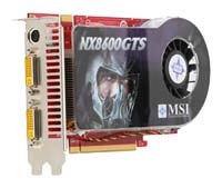MSI GeForce 8600 GTS 700 Mhz PCI-E 256 Mb