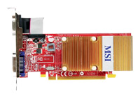 MSI Radeon HD 4350 600 Mhz PCI-E 2.0