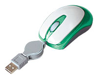 Cameron MSO-4025 White-Green USB+PS/2