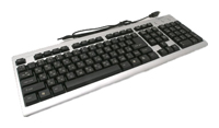 Gembird KB-8300SB-R Silver-Black PS/2