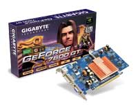 GigaByte GeForce 7600 GT 560 Mhz PCI-E 128 Mb