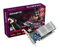 GigaByte Radeon HD 3450 600 Mhz PCI-E 2.0