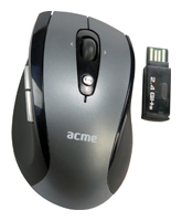 ACME Wireless mouse MW01 Silver-Black USB