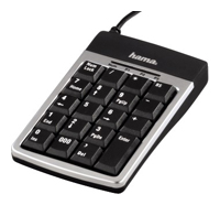 HAMA Slimline Keypad SK210 Silver-Black USB