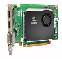 HP Quadro FX 580 550 Mhz PCI-E 2.0