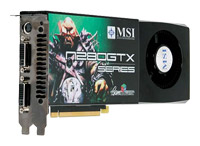 MSI GeForce GTX 280 650 Mhz PCI-E 2.0