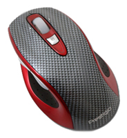 Prestigio Wireless Racer mouse Grey-Red USB